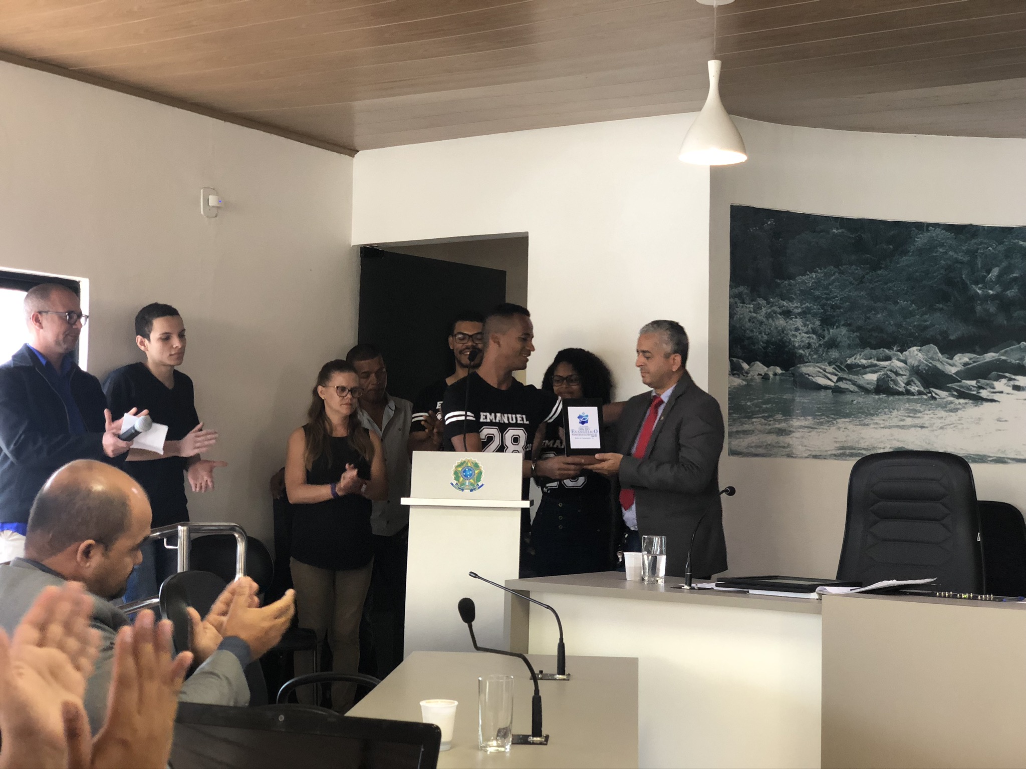 Vereadores homenagem aos músicos gospel premiados de Matriz de Camaragibe.