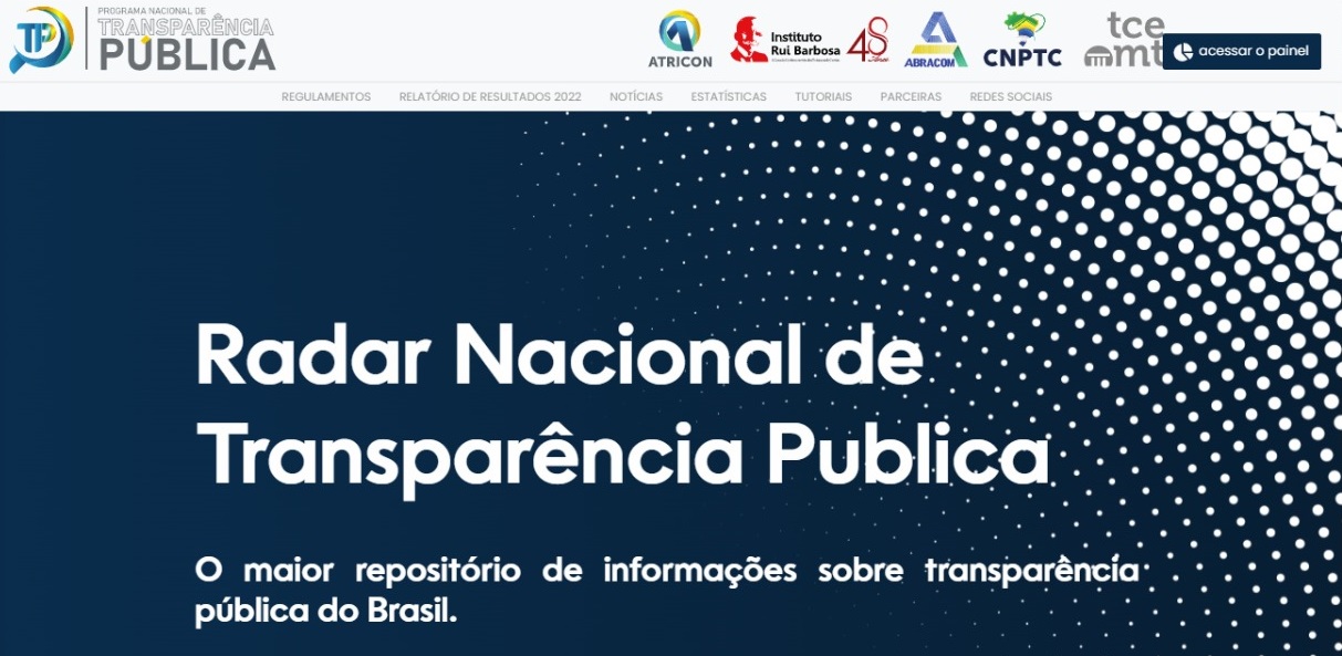 Câmara conquista 2º lugar no Radar Nacional da Transparência