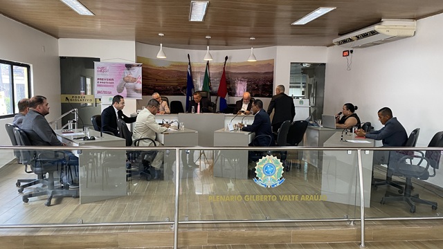 27ª Sessão Ordinária tem foco em segurança alimentar e melhorias na rede de ensino