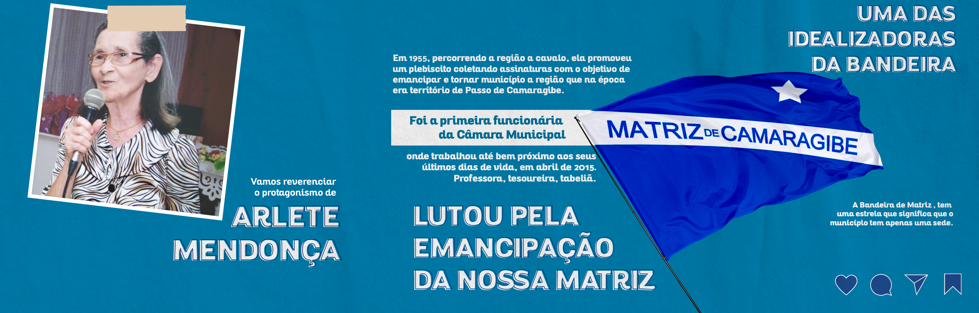 Câmara homenageia Arlete Mendonça pela contribuição na Emancipação de Matriz de Camaragibe